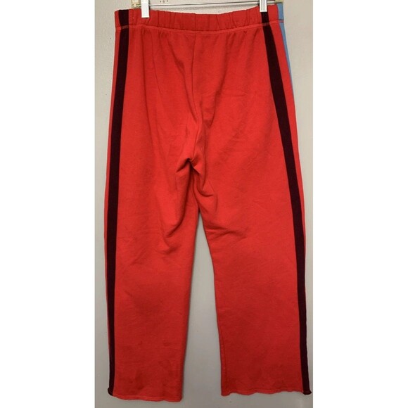 sweatpants  Red, Blue & Dk Purple line on the side  . pink Victoria's secret - Picture 2 of 5